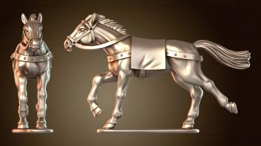 3D модель Конная стража очага решительна (STL)