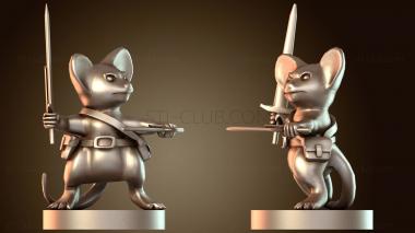 3D модель Мечи бойцов мышелюдов (STL)