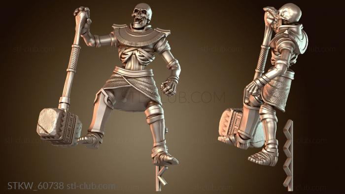 Military Мумифицированный череп, экипаж катапульты, древний