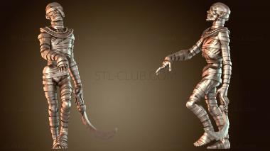 3D модель Мумия гневная (STL)