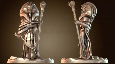 3D модель Мумия Фараон Фараон (STL)