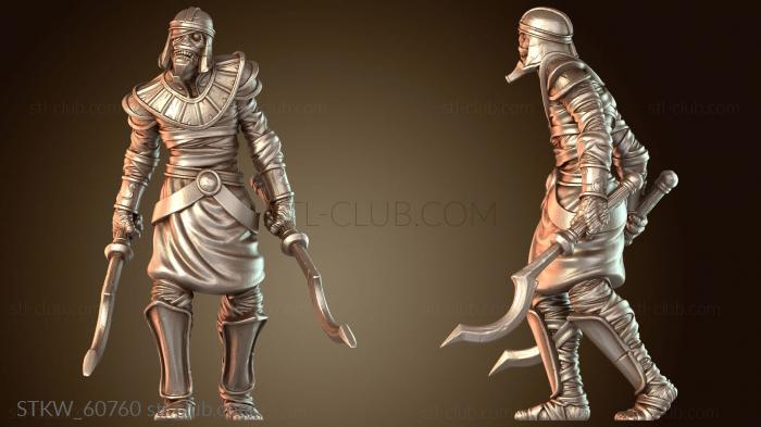 Мумия воина-меча