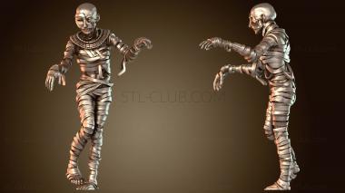 3D модель Мумия-фанатик (STL)