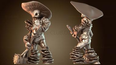 3D модель Грибной народ Грибной мистик (STL)