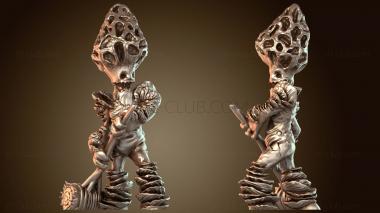 3D модель Грибной народный грибной яркий (STL)