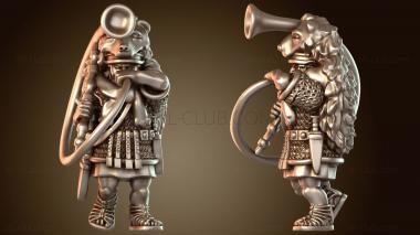 3D модель МУЗЫКАНТ Б. (STL)