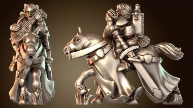 3D модель Музыкант из США, гармоника (STL)