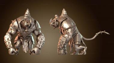 3D модель Мутант Крыса Кровосос (STL)