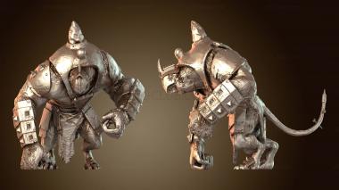 3D модель Мутант Крыса Кровосос Пронзатель (STL)