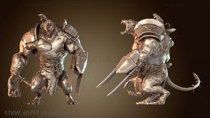 Military Мутантный крысиный кровавый отродье