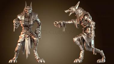 3D модель Мутанты Нежить Анубис (STL)