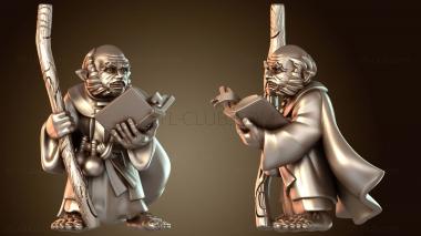 3D модель Мой воздушный мост Полурослик Мудрец (STL)