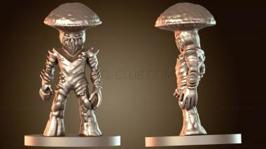 3D модель Миконид простолюдин только что подготовил (STL)