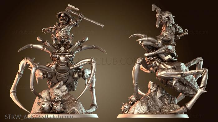 Military Благородный паук воинственный гоблин