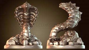 3D модель Нага-хранитель (STL)