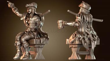 3D модель Нейзетт и Медвин тихие (STL)