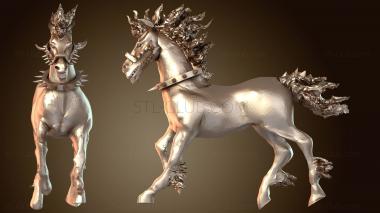 3D модель Нарзугон Кошмар в доспехах (STL)