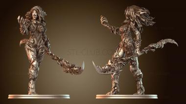 3D модель Природный Воин Один бронированный Чемпион (STL)