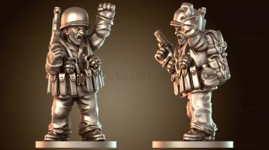 3D модель Унтер-офицер Храбрый (STL)