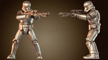 3D модель Тяжело закаленные некро-штурмовики (STL)
