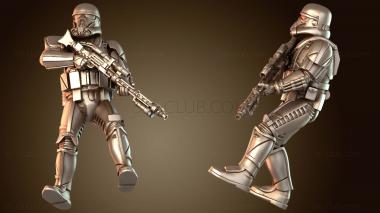 3D модель Тяжелые улучшенные некро-штурмовики (STL)