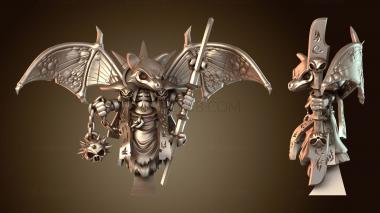 3D модель Некромант Темный Лорд (STL)