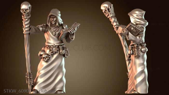 Military Посох некроманта, соединенный с ногой