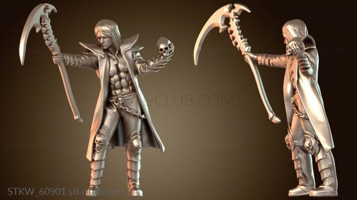 Military Некромант с черепом