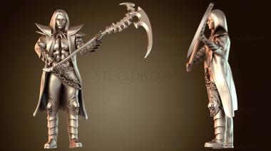 3D модель Некромант с мечом (STL)