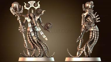 3D модель Некроны Хрономант Вирусы Смерти (STL)