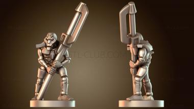 3D модель Элитный воин некронов (STL)
