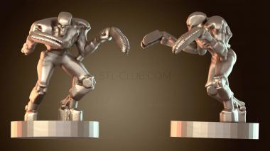 3D модель Некроны ЭПИЧЕСКИЙ СЛЕД ОДИН Воскрес (STL)
