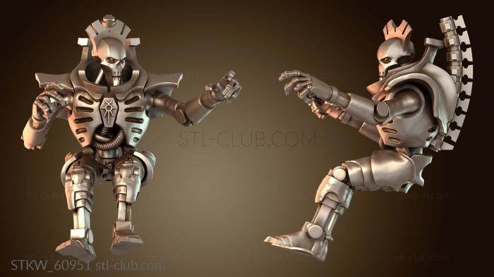 Military Некроны Прокси Призрачный Ковчег Кабина Спин