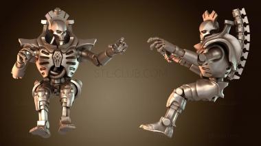 3D модель Некроны Прокси Призрачный Ковчег Кабина Спин (STL)