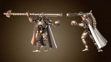 3D модель Некроны Прокси Лорд ДФ металл (STL)