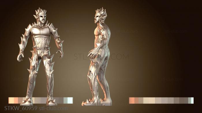 Military Игольчатая гниль для Shapeways