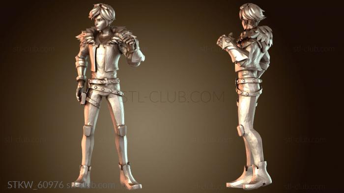 Neoygeo Ezreal с подставкой и логотипом LOL