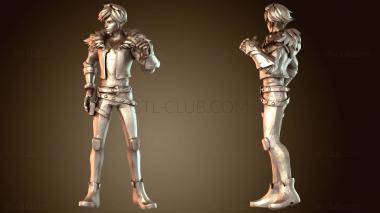 3D модель Neoygeo Ezreal с подставкой и логотипом LOL (STL)