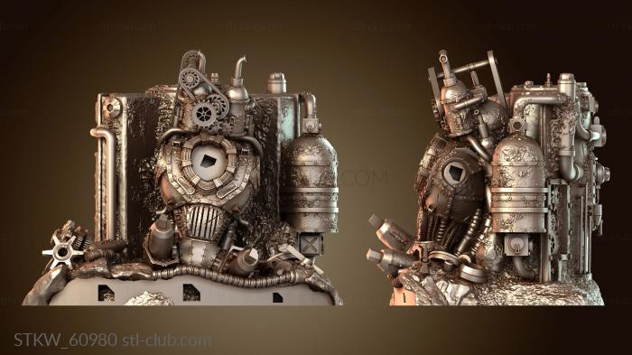 Диорама брошенного робота Нериксона Stp Back