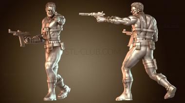 3D модель Ник Фьюри (STL)