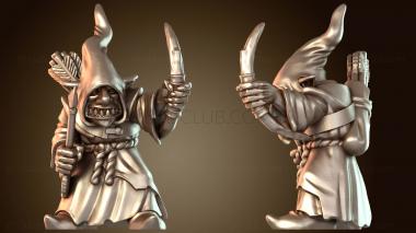 3D модель Ночные гоблины-лучники элита (STL)