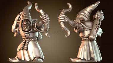 3D модель Ночные гоблины-лучники Точные (STL)