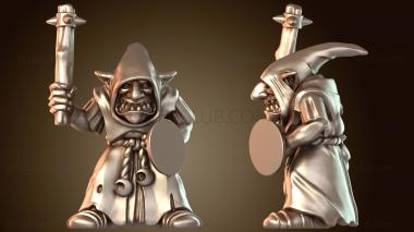 3D модель Копья ночных гоблинов HH Угрожающе (STL)