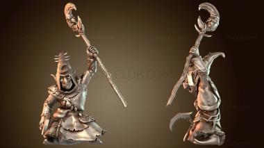 3D модель Ночная смена Духа Шамана Задумчивость (STL)
