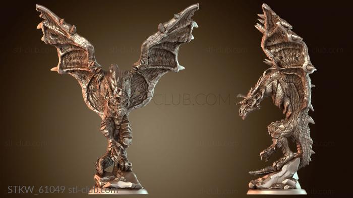 Military Нога ночной виверны