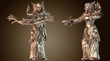 3D модель Найтботн Фем Хантер Целится (STL)