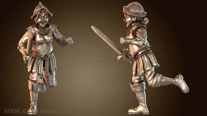 Military Ночная Женщина Грим