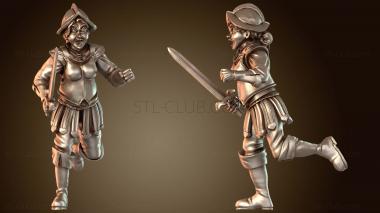 3D модель Ночная Женщина Грим (STL)