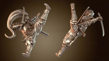 3D модель Ниндзя (STL)