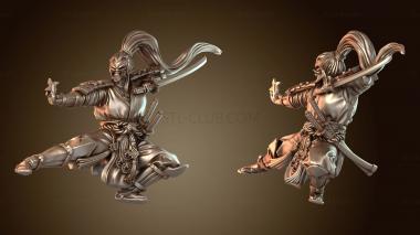 3D модель Ниндзя Молчаливый (STL)